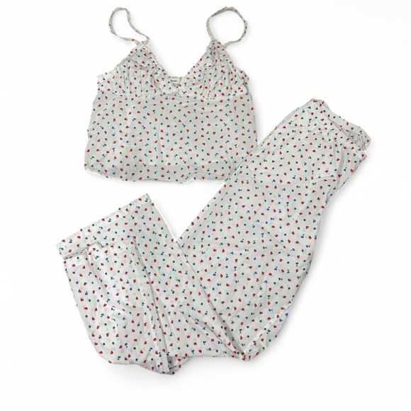 Glassons Mixed Berry Ruffle Cami Set - Picture 2 of 6